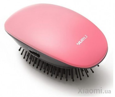 Расческа Xiaomi Yueli Portable Anion Massage Comb Matte Pink (HIC-206RM)